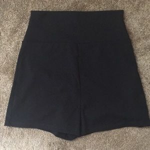 High waisted dress shorts
